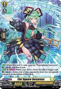 Tier Square Sorceress (Holo) - D-BT01: Genesis of the Five Greats - Cardfight Vanguard card