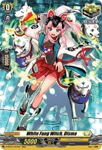 White Fang Witch, Disma (Holo) - D-BT01: Genesis of the Five Greats - Cardfight Vanguard card