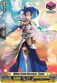 White Crow Sorcerer, Taxus (Holo) - D-BT01: Genesis of the Five Greats - Cardfight Vanguard card