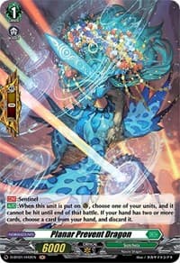 Planar Prevent Dragon (Holo) - D-BT01: Genesis of the Five Greats - Cardfight Vanguard card