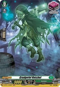Grudgeful Hatchet (Holo) - D-BT01: Genesis of the Five Greats - Cardfight Vanguard card