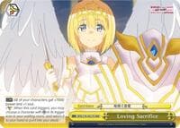 Loving Sacrifice (RRR) - BOFURI: I Don't Want to Get Hurt, so I'll Max Out My Defense - Weiss Schwarz card