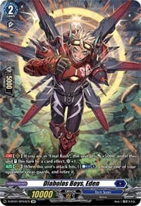 Diabolos Boys, Eden (SP) - D-BT01: Genesis of the Five Greats - Cardfight Vanguard card