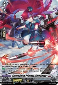 Aurora Battle Princess, Agra Rouge (SP) - D-BT01: Genesis of the Five Greats - Cardfight Vanguard card