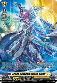 Grand Heavenly Sword, Alden (SP) - D-BT01: Genesis of the Five Greats - Cardfight Vanguard card