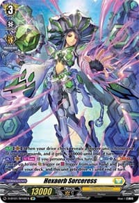 Hexaorb Sorceress (SP) - D-BT01: Genesis of the Five Greats - Cardfight Vanguard card