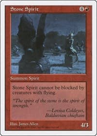 Stone Spirit - Fifth Edition - Magic: The Gathering card