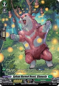Sylvan Horned Beast, Giunosla (SP) - D-BT01: Genesis of the Five Greats - Cardfight Vanguard card