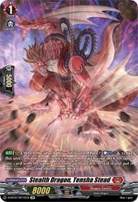 Stealth Dragon, Tensha Stead (SP) - D-BT01: Genesis of the Five Greats - Cardfight Vanguard card
