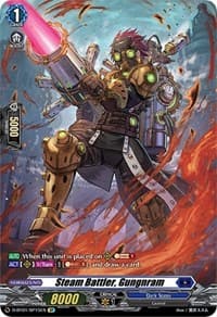Steam Battler, Gungnram (SP) - D-BT01: Genesis of the Five Greats - Cardfight Vanguard card