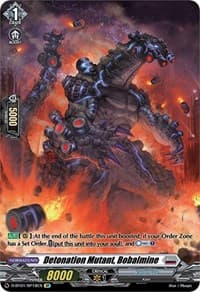 Detonation Mutant, Bobalmine (SP) - D-BT01: Genesis of the Five Greats - Cardfight Vanguard card