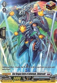 Star Dragon Deity of Infinitude, Eldobreath (SP) - D-BT01: Genesis of the Five Greats - Cardfight Vanguard card