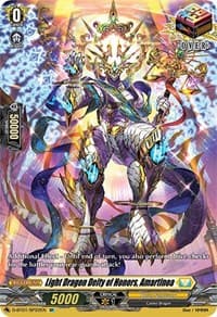 Light Dragon Deity of Honors, Amartinoa (SP) - D-BT01: Genesis of the Five Greats - Cardfight Vanguard card