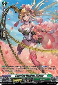 Spurring Maiden, Ellenia (SP) - D-BT01: Genesis of the Five Greats - Cardfight Vanguard card