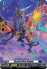Recusal Hate Dragon (SP) - D-BT01: Genesis of the Five Greats - Cardfight Vanguard card