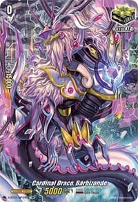 Cardinal Draco, Barbizonde (SP) - D-BT01: Genesis of the Five Greats - Cardfight Vanguard card