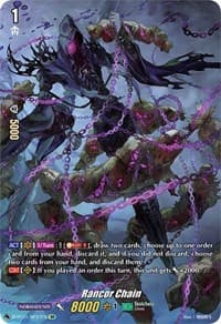 Rancor Chain (SP) - D-BT01: Genesis of the Five Greats - Cardfight Vanguard card