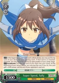 Super Speed, Sally - BOFURI: I Don't Want to Get Hurt, so I'll Max Out My Defense - Weiss Schwarz card