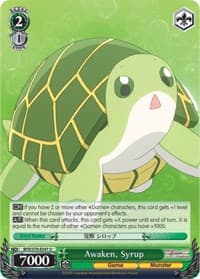 Awaken, Syrup - BOFURI: I Don't Want to Get Hurt, so I'll Max Out My Defense - Weiss Schwarz card