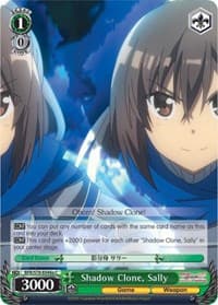 Shadow Clone, Sally (A) - BOFURI: I Don't Want to Get Hurt, so I'll Max Out My Defense - Weiss Schwarz card
