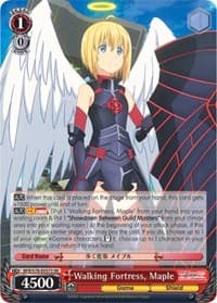 Walking Fortress, Maple (SR) - BOFURI: I Don't Want to Get Hurt, so I'll Max Out My Defense - Weiss Schwarz card