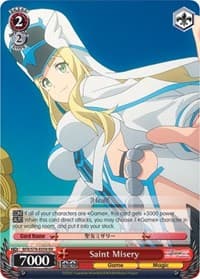 Saint Misery - BOFURI: I Don't Want to Get Hurt, so I'll Max Out My Defense - Weiss Schwarz card