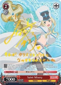 Saint Misery (SP) - BOFURI: I Don't Want to Get Hurt, so I'll Max Out My Defense - Weiss Schwarz card