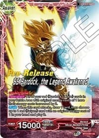 Bardock // SS Bardock, the Legend Awakened - Supreme Rivalry Pre-Release Cards - Dragon Ball Super: Masters card