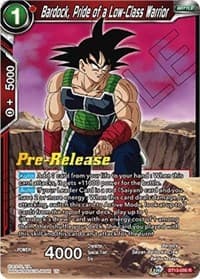 Bardock, Pride of a Low-Class Warrior - Supreme Rivalry Pre-Release Cards - Dragon Ball Super: Masters card