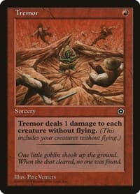 Tremor - Portal Second Age - Magic: The Gathering card