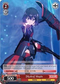 [Hydra] Maple - BOFURI: I Don't Want to Get Hurt, so I'll Max Out My Defense - Weiss Schwarz card