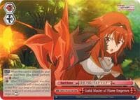 Guild Master of Flame Emperors (RRR) - BOFURI: I Don't Want to Get Hurt, so I'll Max Out My Defense - Weiss Schwarz card