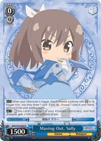 Maxing Out, Sally - BOFURI: I Don't Want to Get Hurt, so I'll Max Out My Defense - Weiss Schwarz card
