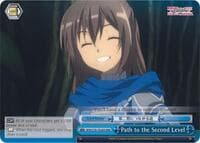 Path to the Second Level (RRR) - BOFURI: I Don't Want to Get Hurt, so I'll Max Out My Defense - Weiss Schwarz card