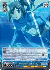 Oceanic Coat, Sally - BOFURI: I Don't Want to Get Hurt, so I'll Max Out My Defense - Weiss Schwarz card