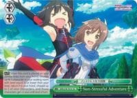 Non-Stressful Adventure - BOFURI: I Don't Want to Get Hurt, so I'll Max Out My Defense - Weiss Schwarz card