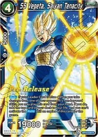 SS Vegeta, Saiyan Tenacity - Supreme Rivalry Pre-Release Cards - Dragon Ball Super: Masters card