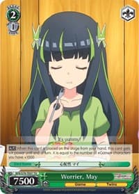 Worrier, May - BOFURI: I Don't Want to Get Hurt, so I'll Max Out My Defense - Weiss Schwarz card