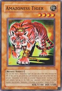 Amazoness Tiger - Dark Revelation Volume 1 - YuGiOh card