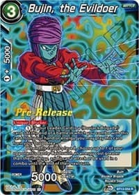 Bujin, the Evildoer - Supreme Rivalry Pre-Release Cards - Dragon Ball Super: Masters card