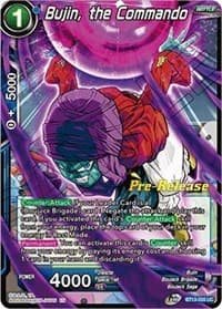 Bujin, the Commando - Supreme Rivalry Pre-Release Cards - Dragon Ball Super: Masters card