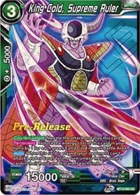 King Cold, Supreme Ruler - Supreme Rivalry Pre-Release Cards - Dragon Ball Super: Masters card