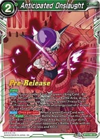 Anticipated Onslaught - Supreme Rivalry Pre-Release Cards - Dragon Ball Super: Masters card