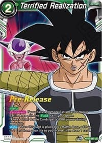 Terrified Realization - Supreme Rivalry Pre-Release Cards - Dragon Ball Super: Masters card