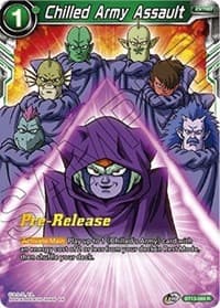 Chilled Army Assault - Supreme Rivalry Pre-Release Cards - Dragon Ball Super: Masters card