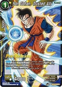Son Gohan, Trusted Ally - Supreme Rivalry Pre-Release Cards - Dragon Ball Super: Masters card