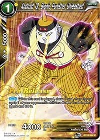 Android 19, Bionic Punisher Unleashed - Supreme Rivalry Pre-Release Cards - Dragon Ball Super: Masters card