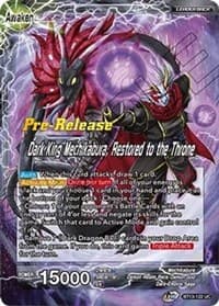 Mechikabura // Dark King Mechikabura, Restored to the Throne - Supreme Rivalry Pre-Release Cards - Dragon Ball Super: Masters card