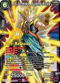 SS Gotenks, Surging Strike - Supreme Rivalry Pre-Release Cards - Dragon Ball Super: Masters card
