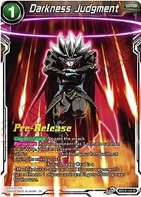 Darkness Judgment - Supreme Rivalry Pre-Release Cards - Dragon Ball Super: Masters card